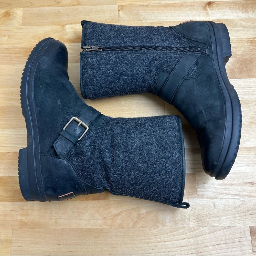 UGG Robbie Waterproof Leather Motorcycle Boots Women's US Size 7 - Picture 7 of 16